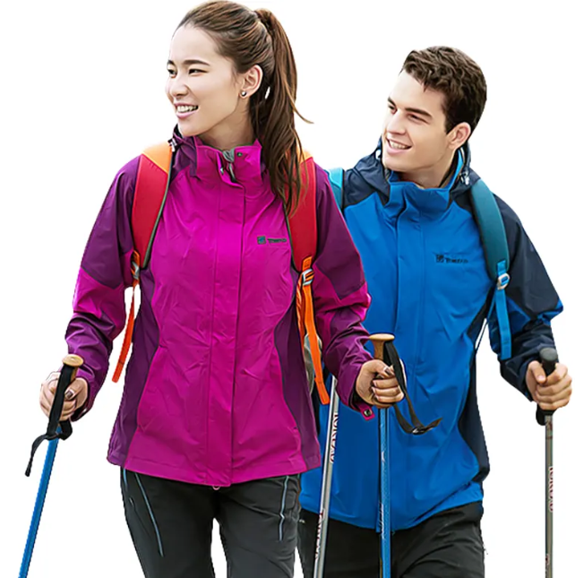防水、透氣、耐磨登山服